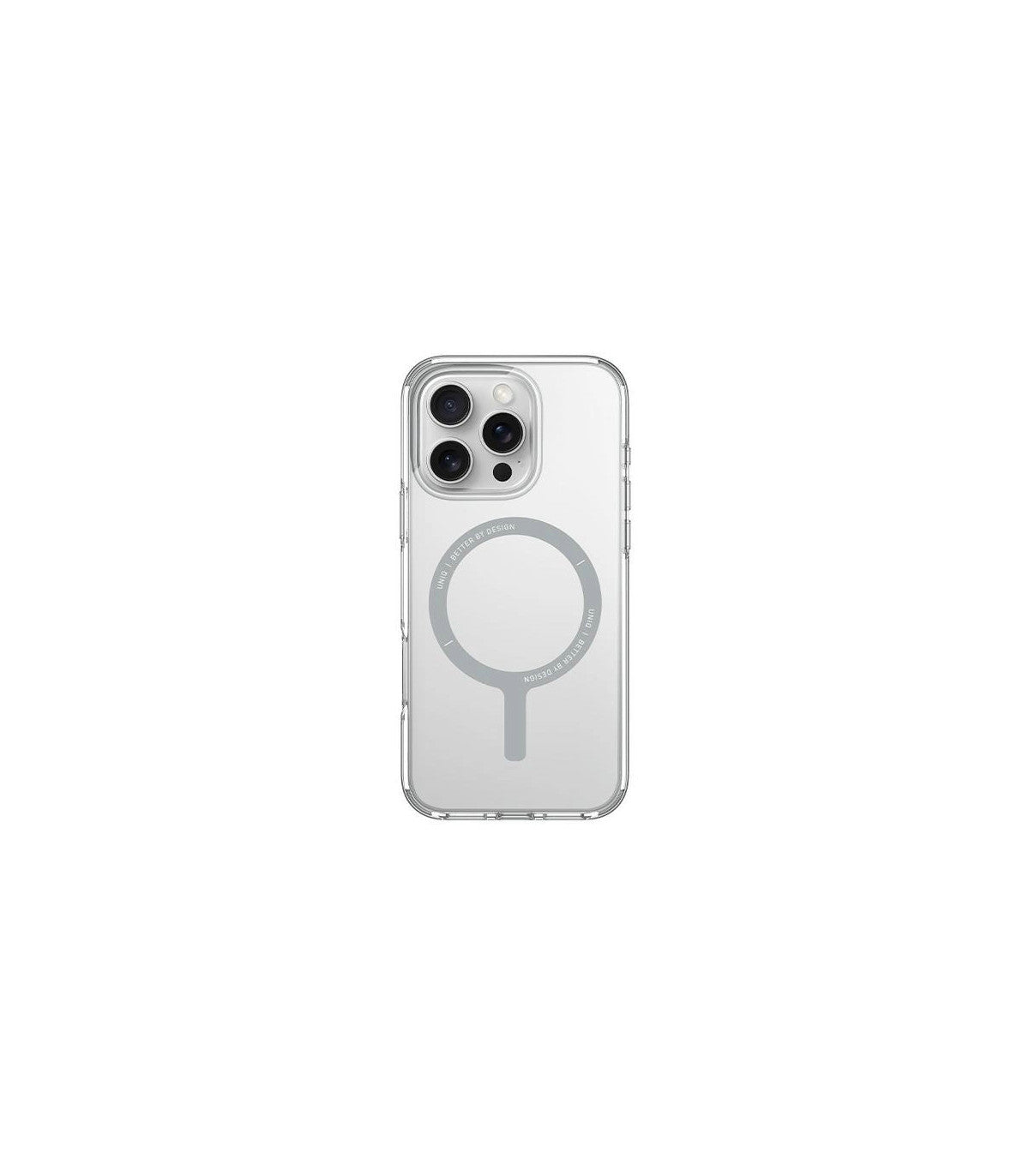 Uniq iPhone 16 Pro Hybrid Clario MagSafe Case Lucent | Clear Uniq iPhone 16 Pro Hybrid Clario MagSafe Case Lucent | Clear